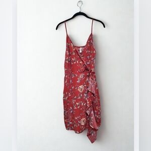 Floral Faux Wrap Dress, Vintage Target